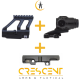 AK MASTER MOUNT™ PRIMARY ARMS 3X MICROPRISM COMBO
