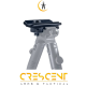 BIPOD SWIVEL STUD PICATINNY RAIL ADAPTER 2 SLOT