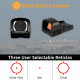 GLOCK MOS MULTI-RETICLE RED DOT SIGHT - LOWER 1/3 CO-WITNESS