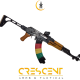 REAR IRON SIGHT PICATINNY RAIL