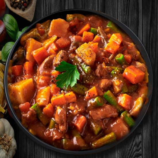 VEGETABLE AND CHICKEN CASSEROLE (300G)