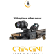 PRIMARY ARMS SLX 3X MICROPRISM SCOPE - RED / GREEN ILLUMINATED ACSS RAPTOR 7.62X39 / .300 YARD RETICLE