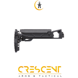 5KU FOLDING TELESCOPIC BUTTSTOCK WITH CHEEK RISER