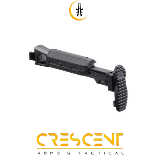 5KU FOLDING TELESCOPIC BUTTSTOCK WITH CHEEK RISER