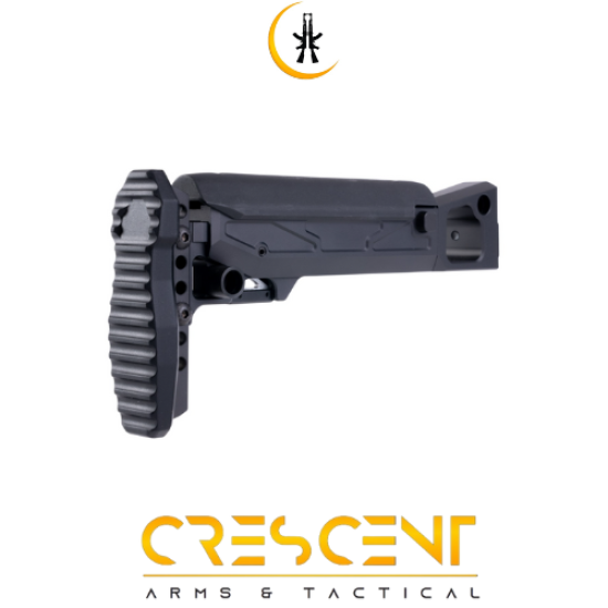 5KU FOLDING TELESCOPIC BUTTSTOCK WITH CHEEK RISER