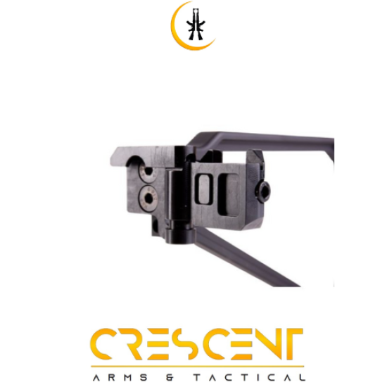 TRIANGLE RISE STOCK W/ BUTTPAD AND 1913 FOLDING MECH FOR 20MM RAIL - BLACK