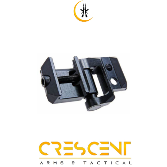 TRIANGLE RISE STOCK W/ BUTTPAD AND 1913 FOLDING MECH FOR 20MM RAIL - BLACK