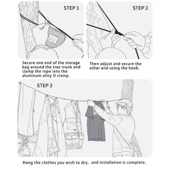 PORTABLE CLOTHESLINE