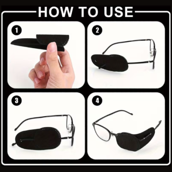 GLASSES EYE PATCH