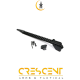 UTG PRO 19-SLOT LOW PROFILE PICATINNY RAIL W/QD